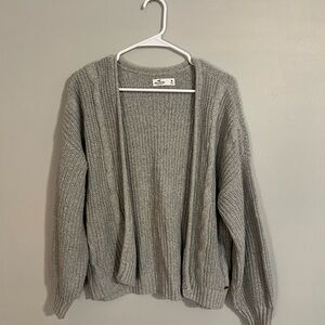 Hollister Gray Cardigan